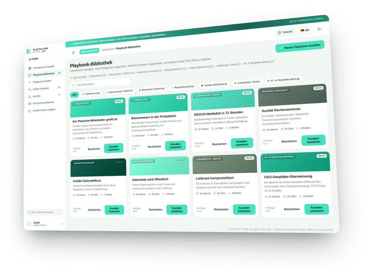 Playbook-Bibliothek