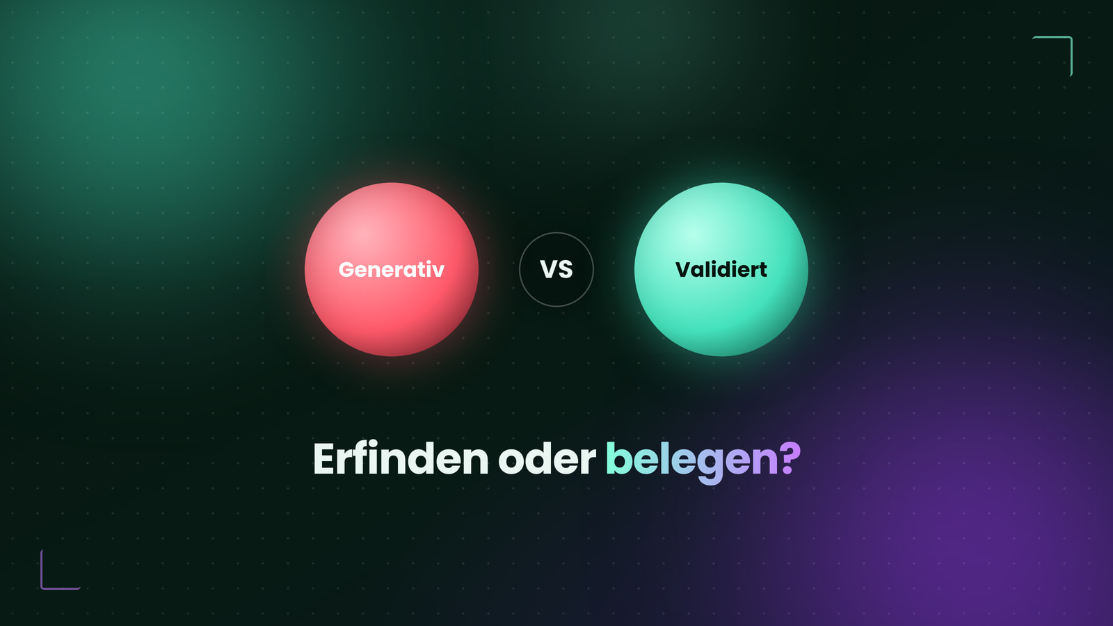 Generative KI vs. validierte Dialog-KI: Der entscheidende Unterschied für Unternehmen, Titelbild
