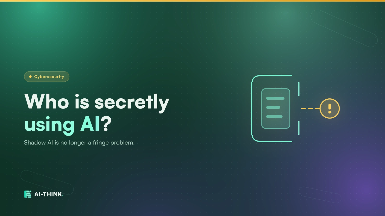 Shadow AI: when employees quietly paste company data into ChatGPT, cover image