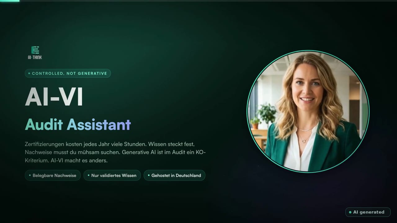 AI-VI Audit Assistant: Produktvideo
