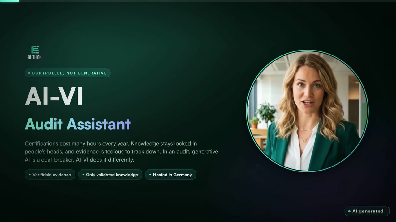 AI-VI Audit Assistant — product video