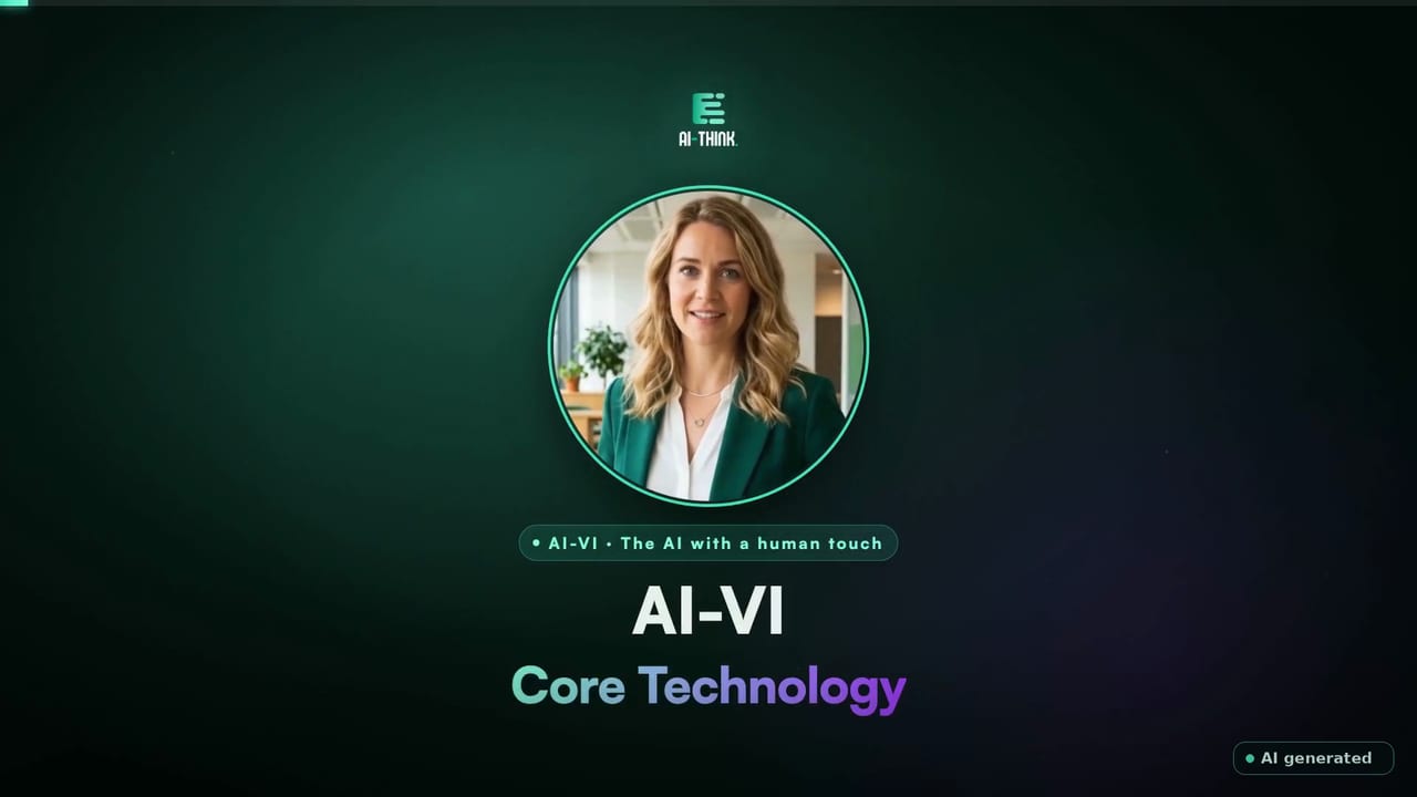 AI-VI Core Technology — Erklärvideo